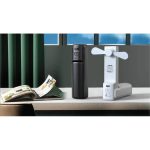 ZEPHYR - @memorii 4-in-1 Fan Powerbank, Safety Alarm & Torch - White - Image 3