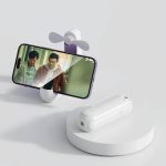 ARCHIE - Giftology 5-in-1 Powerbank Fan with Torch, Phone Holder & Mirror - Image 4