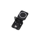 TURIN - @memorii Foldable 2-in-1 Wireless Charger and Multicable Set - Black - Image 2