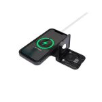 TURIN - @memorii Foldable 2-in-1 Wireless Charger and Multicable Set - Black - Image 8