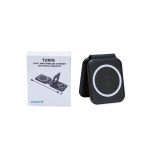 TURIN - @memorii Foldable 2-in-1 Wireless Charger and Multicable Set - Black - Image 9