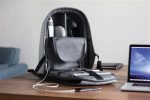 XDDESIGN BOBBY HERO Anti-theft Backpack in rPET material Grey - Image 7