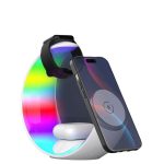 NEXO - Giftoloy 4-in-1 Wireless Charger with Night Light - White - Image 3
