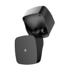 VIRTON - Giftology Magnetic Car Phone Holder and 15W Wireless Charger - Black - Image 2