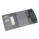 BERGMUND - Santhome 10000mAh Mag Wireless Powerbank Portfolio - Black - Image 4