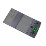 BERGMUND - Santhome 10000mAh Mag Wireless Powerbank Portfolio - Black - Image 5