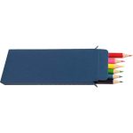 ORBE - Giftology Set of 6pcs Color Pencils in Denim Paper Box - Image 2