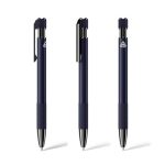 PILA - Recycled Aluminium Ballpoint Pen - Navy Blue - Image 5