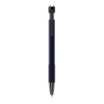 PILA - Recycled Aluminium Ballpoint Pen - Navy Blue - Image 6