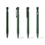 PILA - Recycled Aluminium Ballpoint Pen - Green - Image 7