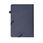 FAROE - Santhome A5 PU Hard Cover Notebook with Pen Loop - Black - Image 4