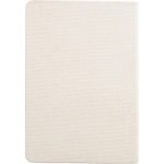 ADANA - Santhome Recycled Canvas A5 Hard Cover Notebook with PU Pocket - Beige - Image 2