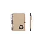 HASSA - eco-neutral A6 Notepad & Pen Set with Sticky Note - Black - Image 5