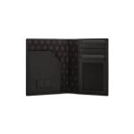 CROSS Saffiano Leather 4CC Passport Cover - Black - Image 4