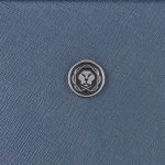 Cross Luxury Leather Briefcase - Navy Blue - Image 5
