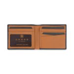 CROSS Soft Grain Leather Two-Tone 8CC Bifold Wallet - Blue/Mocha - Image 4