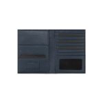 CROSS Soft Grain Leather 9CC Passport Travel Wallet - Navy Blue - Image 4