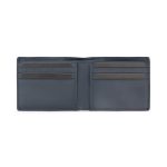 CROSS Pebble Leather 8CC Classic Fold Wallet - Navy Blue - Image 4