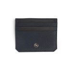 CROSS Pebble Leather 6CC Cardholder - Navy Blue - Image 3