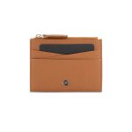 CROSS Pebble Leather Ladies' 6CC Zip Card Holder - Mocha - Image 2