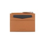 CROSS Pebble Leather Ladies' 6CC Zip Card Holder - Mocha - Image 3