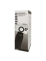 FERRO - Giftology Double Walled Vacuum Bottle with Mag Holder - Black - Image 2