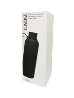 CADIZ - Giftology Double Wall Stainless Steel Bottle 500ml - Black - Image 4