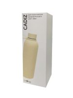 CADIZ - Giftology Double Wall Stainless Steel Bottle 500ml - Sand - Image 3