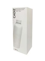 CADIZ - Giftology Double Wall Stainless Steel Bottle 500ml - White - Image 4