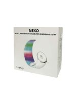 NEXO - Giftoloy 4-in-1 Wireless Charger with Night Light - White - Image 6