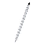 Cross Click™ Chrome Ballpoint Pen with Classic Black Journal Gift Set - Image 4