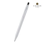 Cross Click™ Chrome Ballpoint Pen with Notebook and Cardholder Gift Set - Mocha - Image 8