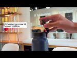 FERRO - Giftology Magnetic Phone Holder Water Bottle 760ml - Navy Blue - Image 8