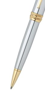 Cross Bailey™ Medalist® with 23KT Gold Plated Appointments Ballpoint Pen (Blue Ink) - Image 7