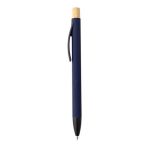 BOLT - Aluminium Push Action Ballpen - Blue - Image 2