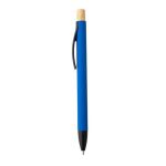 BOLT - Aluminium Push Action Ballpen - Medium Blue - Image 3