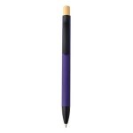 BOLT - Aluminium Push Action Ballpen - Purple - Image 3