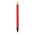 BOLT - Aluminium Push Action Ballpen - Red - Image 3