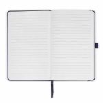 BARON - Santhome Expanded A5 Hard Cover Notebook - Navy Blue - Image 3