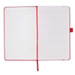 BARON - Santhome Expanded A5 Hard Cover Notebook - Red - Image 3