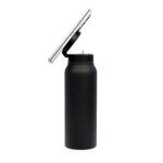 FERRO - Giftology Double Walled Vacuum Bottle with Mag Holder - Black - Image 3