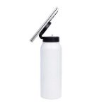 FERRO - Giftology Magnetic Phone Holder Water Bottle 760ml - White - Image 2