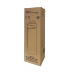 AERO SIP - Hans Larsen Recycled Stainless Steel Bottle with Dual Sip Lid - White - Image 7