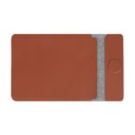 CAMDEN - Giftology 14" Felt Laptop Sleeve With 15W Magnetic Charger - Tan - Image 6