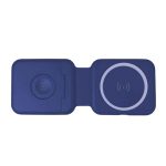 TURIN - @memorii Foldable Wireless Charger and Multicable Set - Navy Blue - Image 10