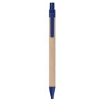 HASSA - eco-neutral A6 Notepad & Pen Set with Sticky Note - Navy Blue - Image 5