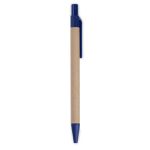 HASSA - eco-neutral A6 Notepad & Pen Set with Sticky Note - Navy Blue - Image 7