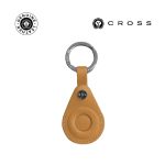 CROSS Leather Airtag Key Ring - Mocha - Image 2