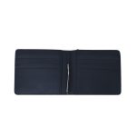 CROSS Leather Clip Wallet - Navy - Image 4