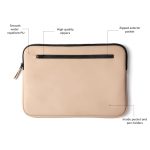 VINGA Baltimore Laptop Case 15" - Beige - Image 6